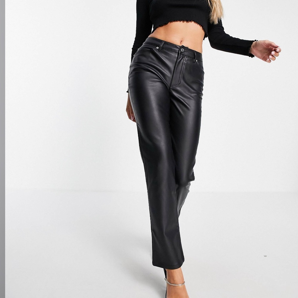 ASOS faux leather pants